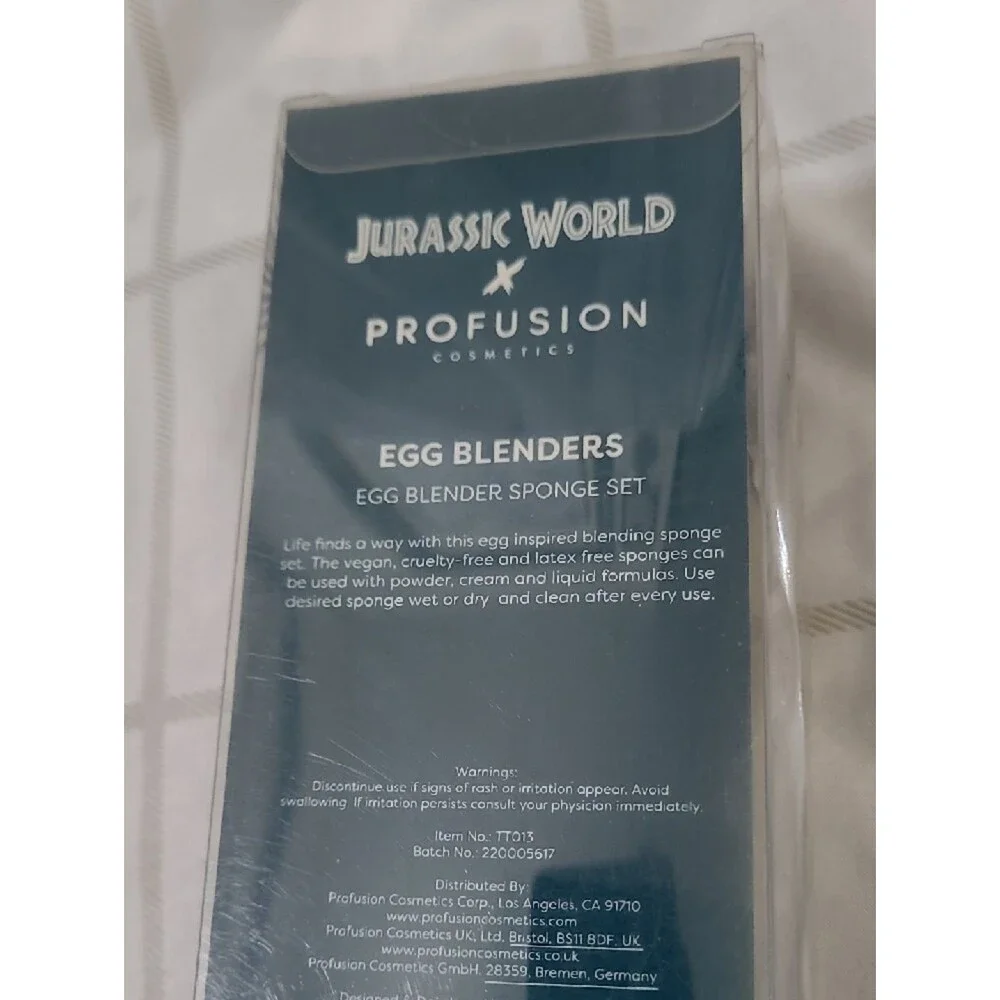 Profusion Cosmetics Yellow Marble Egg Blender Sponge Set